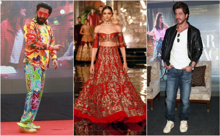 Ranveer Singh, Deepika Padukone, Shah Rukh Khan