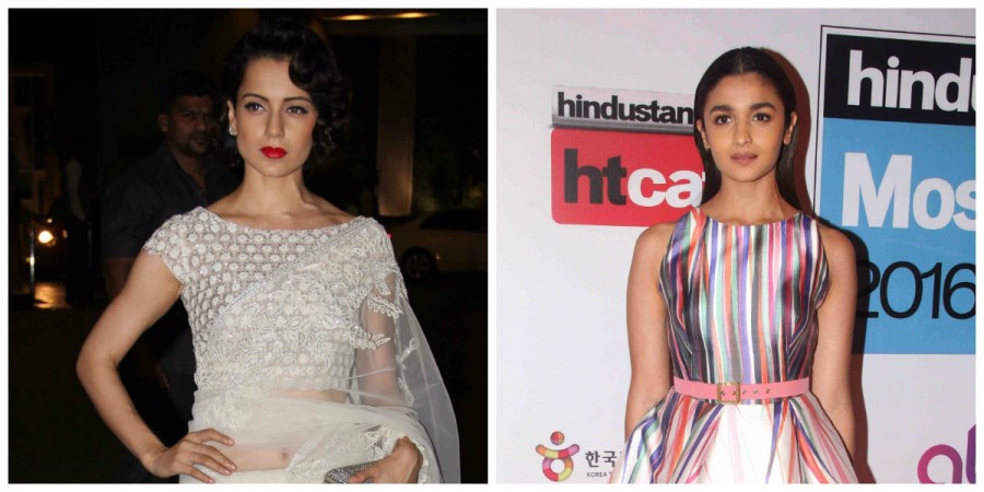 Kangana Ranaut and Alia Bhatt Kangana Ranaut and Alia Bhatt