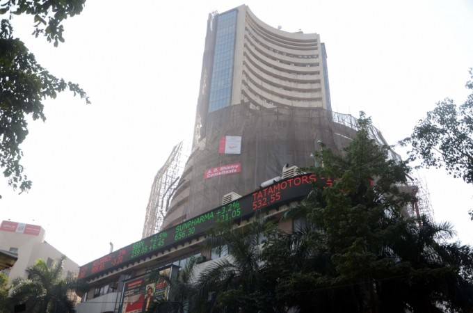 The Bombay Stock Exchange (<span>BSE</span>) building in <span>Mumbai</span> in this file photo on November 9, 2016. sbi q1 results, bpcl q1 results, spicejet q1 results, interglobe q1 results, indian stock markets, market outlook