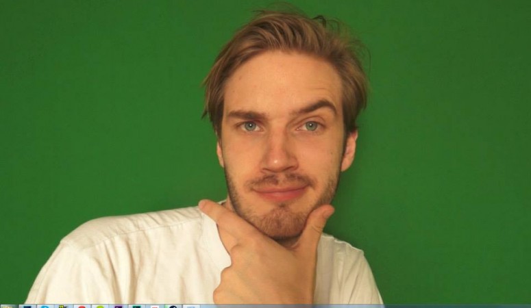 Pictured: YouTuber PewDiePie. PewDiePie