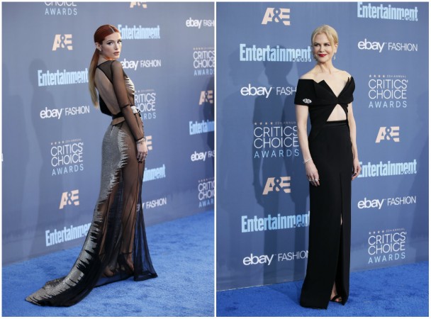 Bella Thorn and Nicole Kidman Wardrobe Malfunction