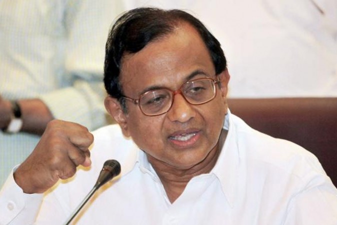 In picture: P Chidambaram. P Chidambaram