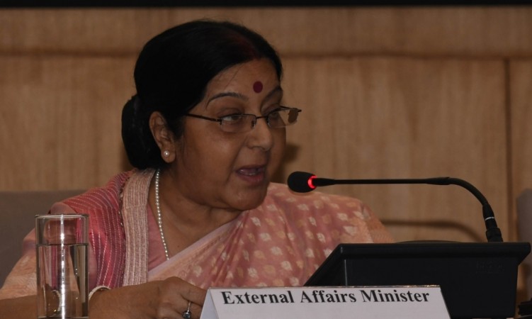 Pictured: MEA Sushma Swaraj sushma swaraj