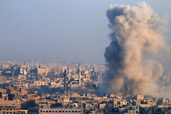 Pro-government Syrian forces release footage of Aleppo advance
