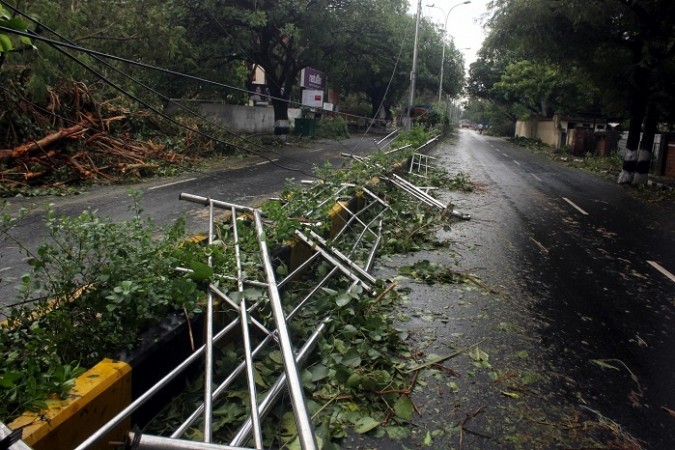 Cyclone Vardah devastated property in Chennai Cyclone Vardah