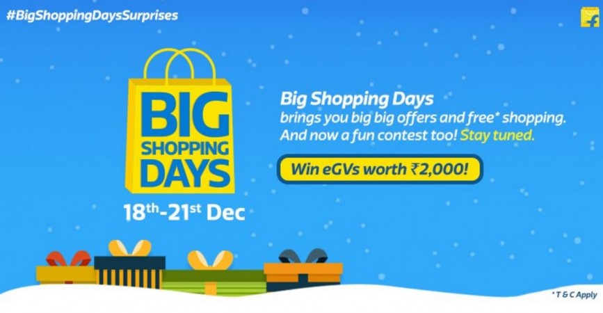 Flipkart Big Shopping Days sale Flipkart Big Shopping Days sale preview: OnePlus 3, Apple iPhone 6S, Moto E3 Power and others to get huge discounts