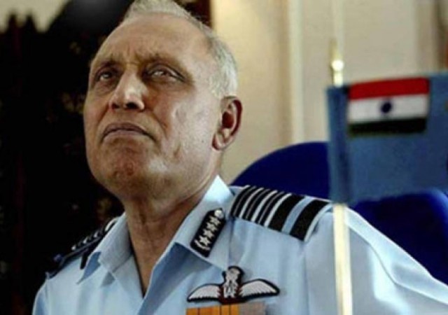 In picture: Former Indian Air Force chief SP Tyagi. SP Tyagi