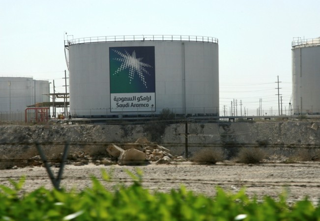 Oil tanks seen at the Saudi Aramco headquarters. Saudi Arabia, Aramco, Saudi Aramco, Saudi Arabia oil and gas