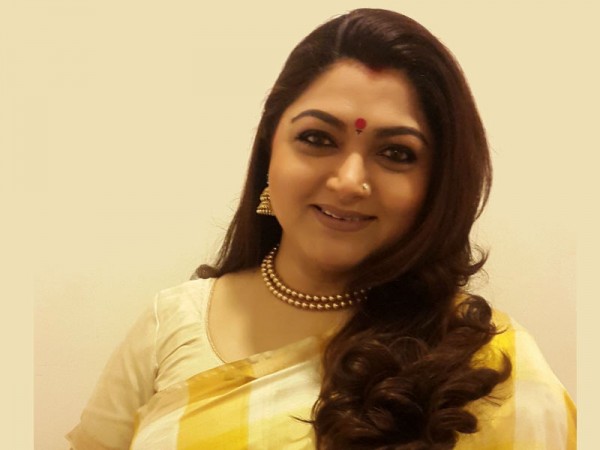 Khushbu Sundar. Pictured: Khushbu Sundar Khushbu Sundar