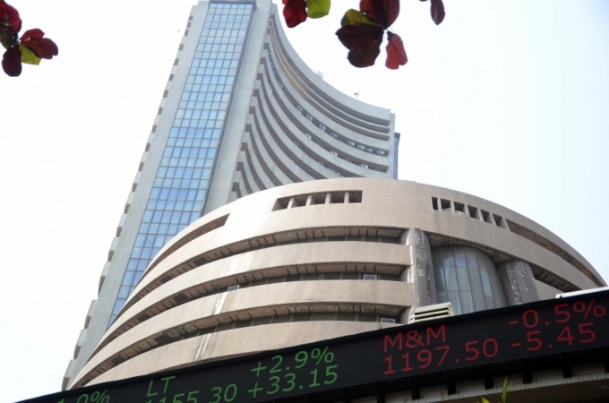 The Bombay Stock Exchange in Mumbai The Bombay Stock Exchange in Mumbai