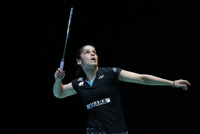 Saina Nehwal Saina Nehwal, Carolina Marin, Saina Nehwal vs Carolina Marin, Hyderabad Hunters vs Awadhe Warriors, PBL 2017, PBL