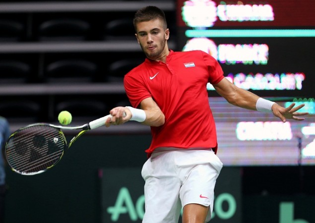 Borna Coric. Borna Coric, Chennai Open, First round chennai Open, Hyeon Chung, 2017 Chennai Open