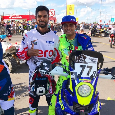 CS Santosh and Aravind KP CS Santosh and Aravind KP, Dakar rally