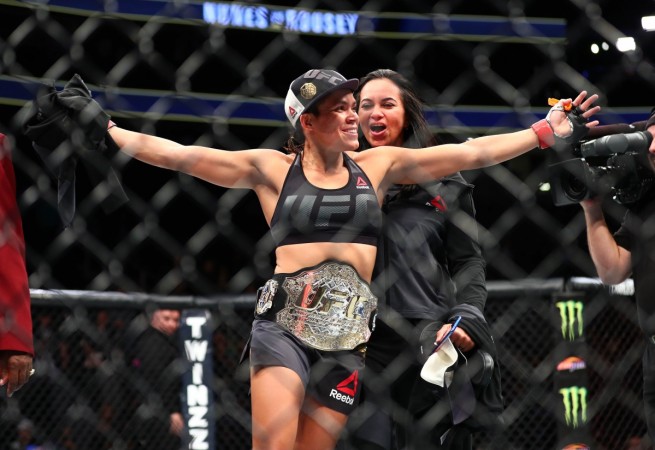 UFC women's bantamweight champion Amanda Nunes could be the next big thing! cody garbrandt, ufc