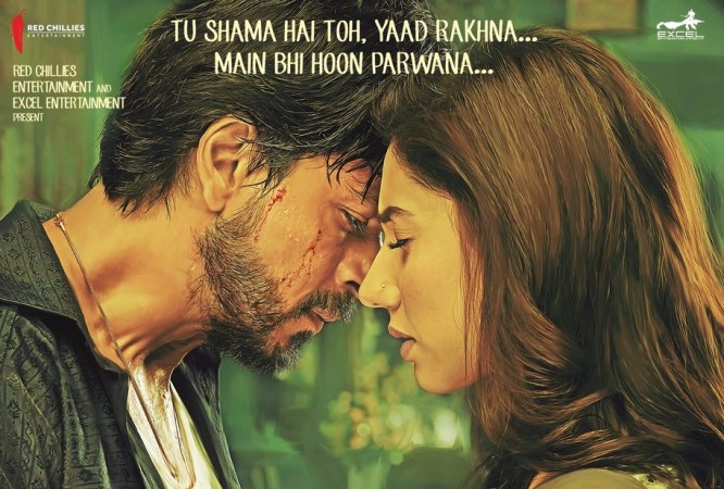 Shah Rukh Khan, Mahira Khan in Raees Shah Rukh Khan, Mahira Khan, Raees, Zaalima