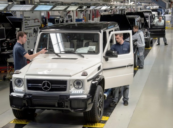 Production of the Mercedes-Benz G-Class in Graz, Austria. Mercedes-Benz G-Class