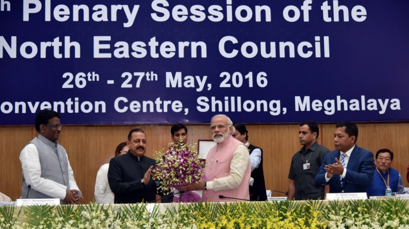 Prime Minister Narendra Modi at the 65th Plenary Session of the North Eastern Council, in Shillong on May 27, 2016 (representational image). 7th pay commission, 5th pay commission, meghalaya pay panel, meghalaya employees, north eastern states
