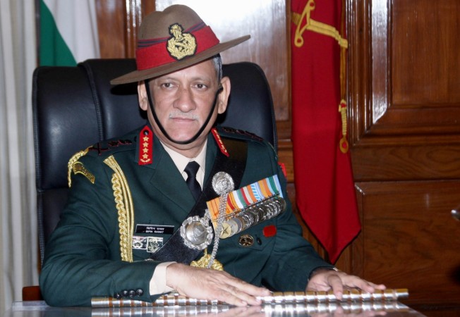 Indian Army chief General Bipin Rawat. General Bipin Rawat
