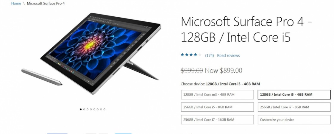 Deal Alert! Microsoft Surface Pro 4 gets generous price ...