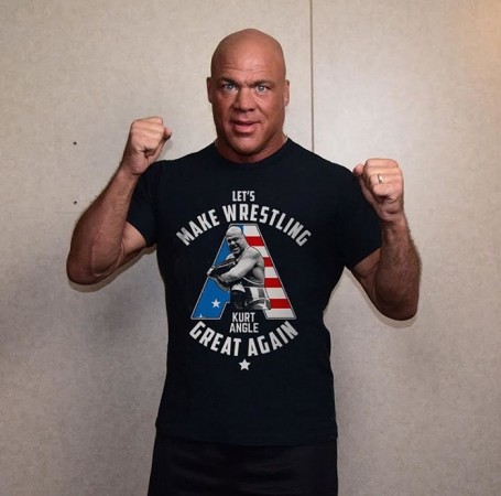   Kurt Angle, WWE, WWE News, WWE Hall of Fame, Kurt Angle is inducted into the Hall of Fame, Kurt Angle Hall of Fame 