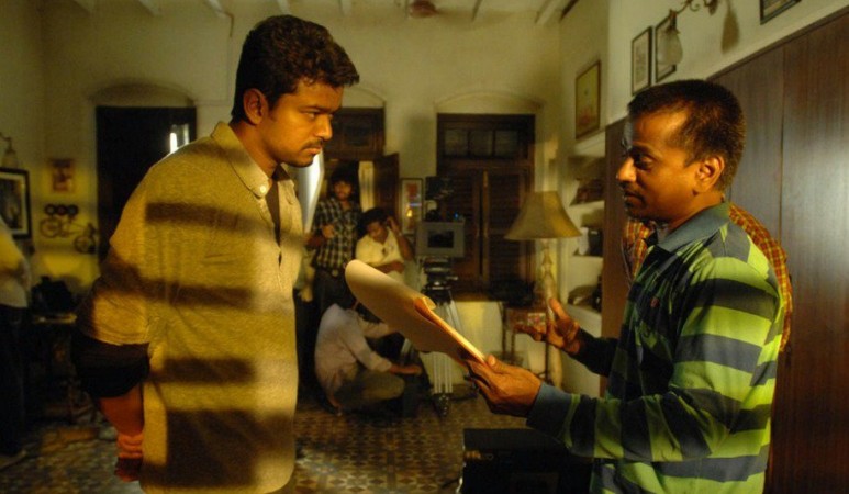 Vijay with AR Murugadoss