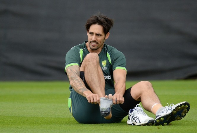 Mitchell Johnson faced the music as well from Barmy Army during 2010/11 Ashes Mitchell Johnson, BBL, Big Bash League, BBL 2016-17, BBL final, Perth Scorchers vs Sydney Sixers, Big Bash League final
