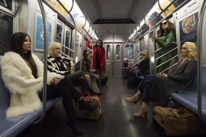 Ocean's 8 starring Anne Hathaway, Rihanna, Sandra Bullock, Sarah Paulson Ocean 8