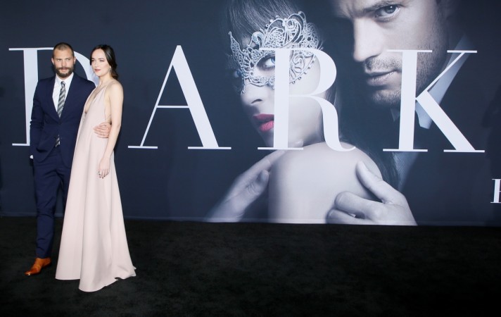 Jamie Dornan, Dakota Johnson at the premiere of Fifty Shades Darker Jamie Dornan and Dakota Johnson