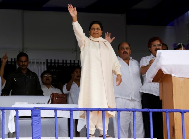 Bahujan Samaj Party (BSP) chief Mayawati during an election campaign Bahujan Samaj Party (BSP) chief Mayawati