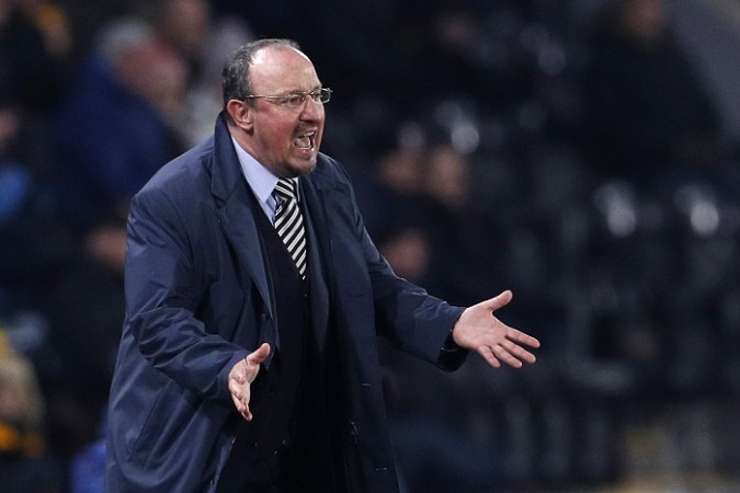Rafael Benitez's Newcastle are in 13th place in the Premier League table Rafael Benitez