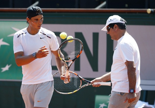 Rafael Nadal and Toni Nadal. Rafael Nadal, Toni Nadal, Rafael Nadal and Toni Nadal, Toni Nadal to step down as Rafael Nadal's coach, Tennis news