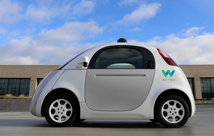 Google Waymo self-driving prototype Google Waymo self-driving prototype