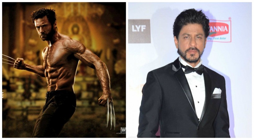 Hugh Jackman and Shah Rukh Khan
