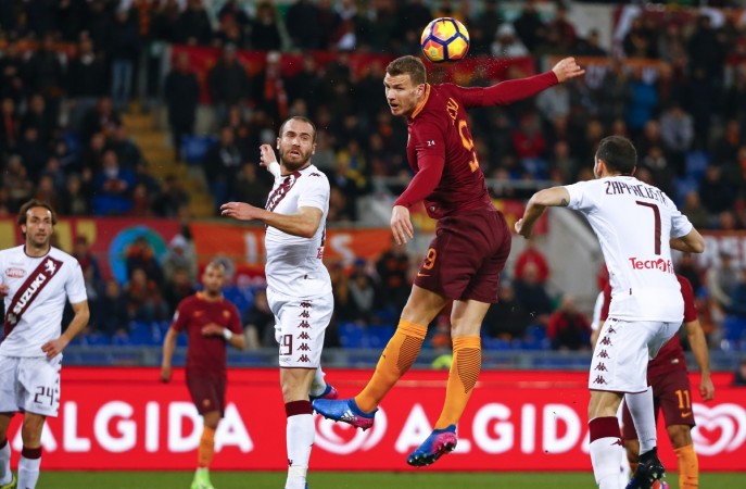 Roma's Edin Dzeko edin dzeko, roma