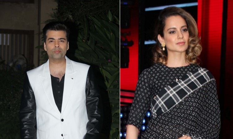 Karan Johar, Kangana Ranaut Karan Johar Vs Kangana Ranaut