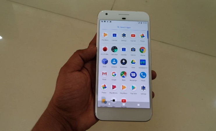 Google Pixel XL's pure Android OS with clean interface Google Pixel XL, review, Pixel XL review, mobile UI, Pixel XL user interface