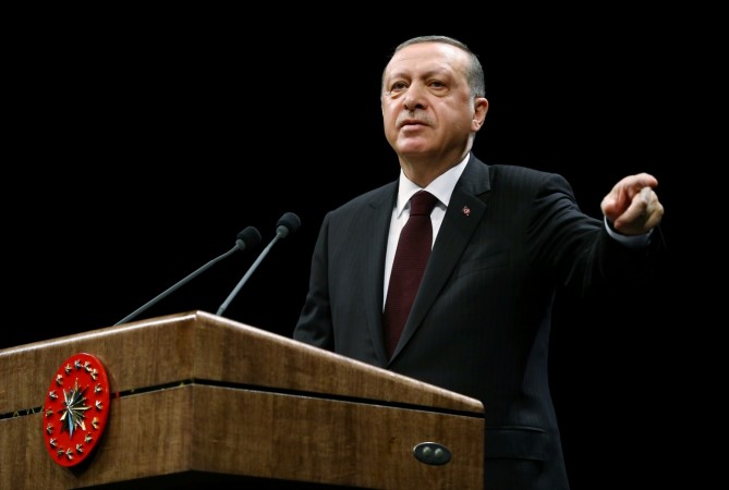 Turkish President Tayyip Erdogan says the Netherlands acting like a 'banana republic'