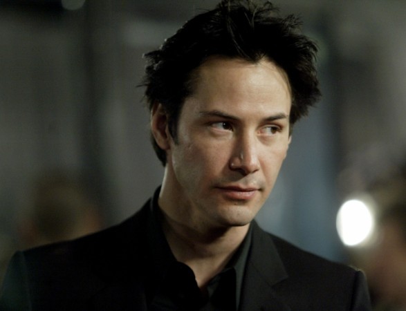 In picture: Keanu Reeves at the premiere of The Matrix Revolutions. Keanu Reeves