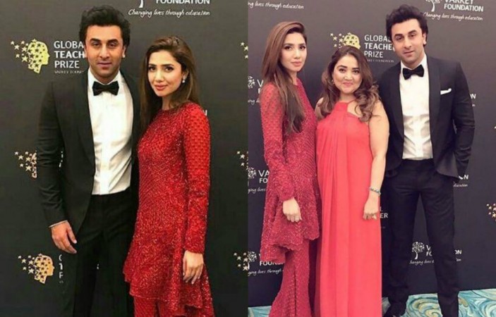 Ranbir Kapoor, Mahira Khan Ranbir Kapoor, Mahira Khan