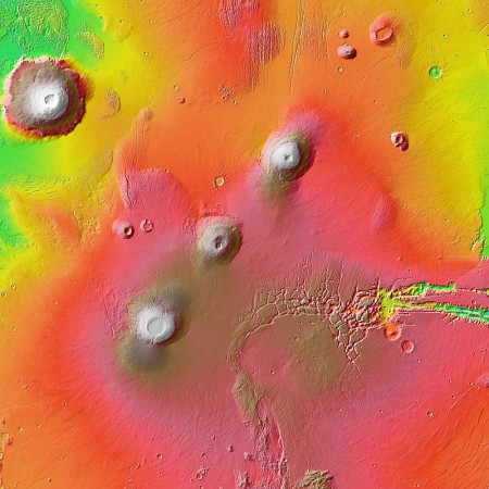 Mars, space, nasa, Tharsis,