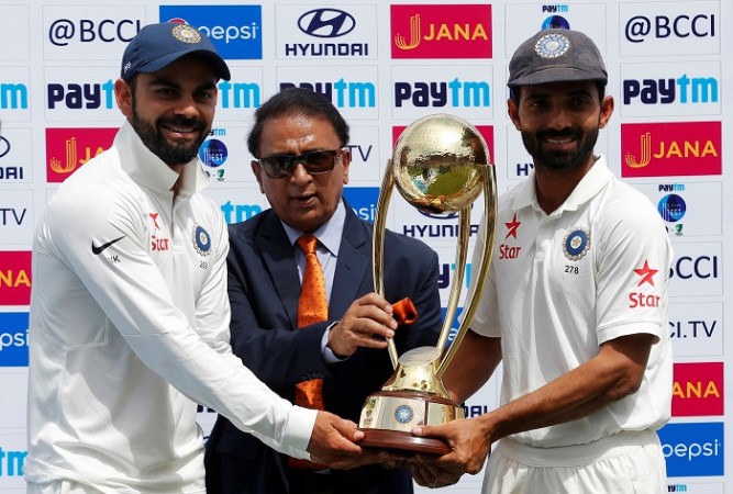 Virat Kohli, Sunil Gavaskar, Ajinkya Rahane. Border-Gavaskar Trophy, India win, India vs Australia, Virat Kohli, Ajinkya Rahane