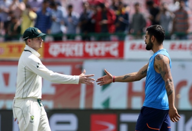 Steve Smith and Virat Kohli Steve Smith, Australia, Virat Kohli, India, Test Series 2017