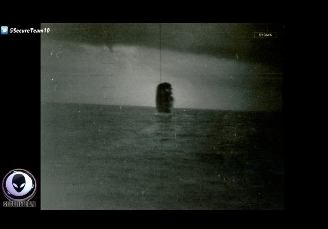 ufo, underwater, mysterious, strange, alien,