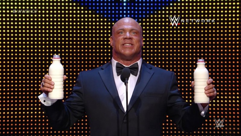 WWE Hall of Fame Class of 2017 inductee Kurt Angle
