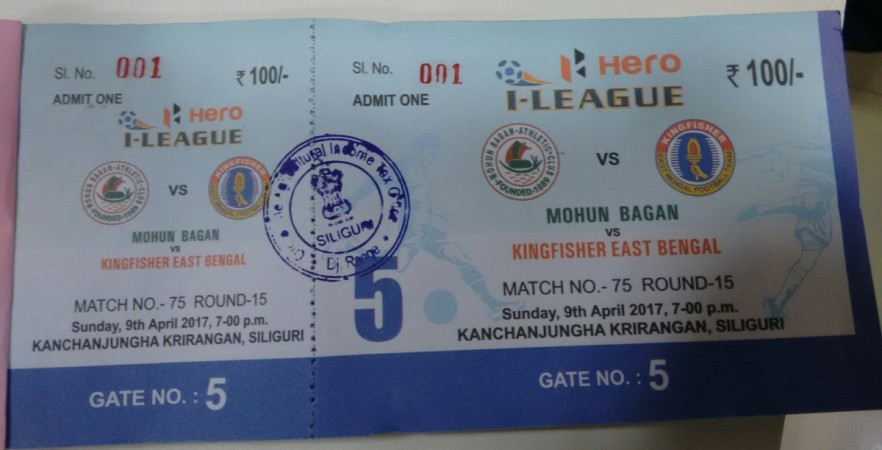 The BIG ticket mohun bagan, east bengal