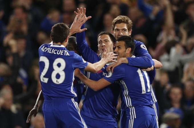 Premier League, Premier League results, Chelsea defeat Manchester City, Eden hazard, Sergio Aguero, Mesut Ozil, Theo Walcott, Olivier Giroud