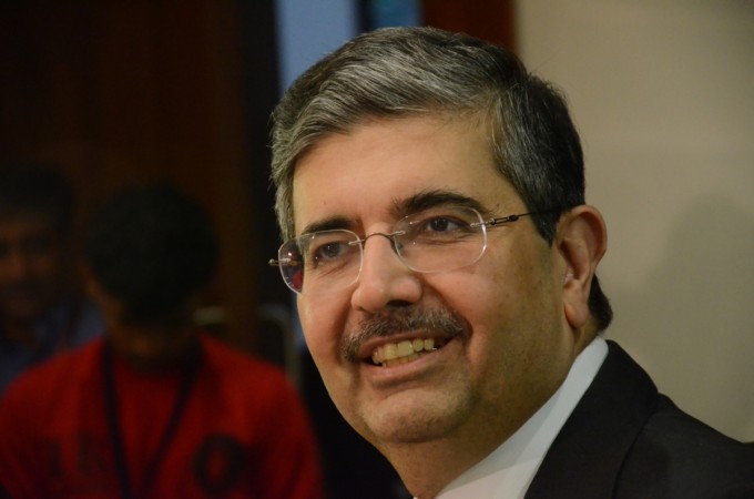 Kotak Mahindra Bank Executive Vice-Chairman and Managing Director Uday Kotak launches the '811 banking app' in Mumbai on March 29, 2017. kotak mahindra bank, kmb, uday kotak, digital banking, kotak 811, online banking, banks in india, indian banks