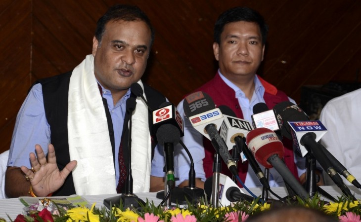 Himanta Biswa Sarma of BJP in a file photo Himanta Biswa Sarma