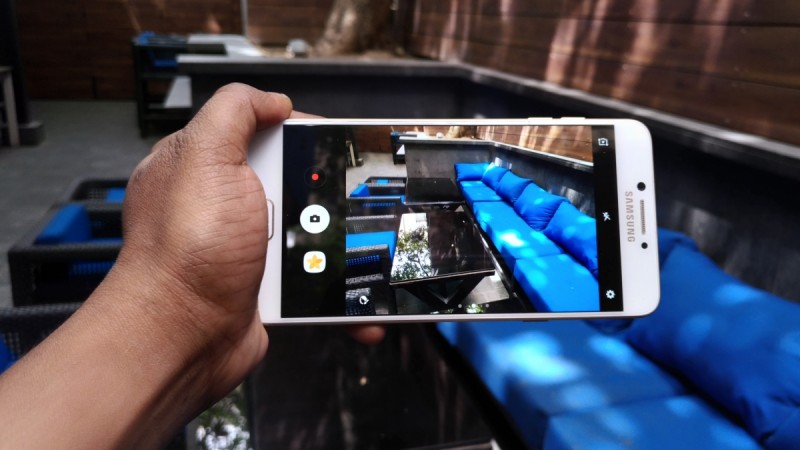 Front view of Samsung Galaxy C7 Pro (Representational picture) Galaxy C7 Pro