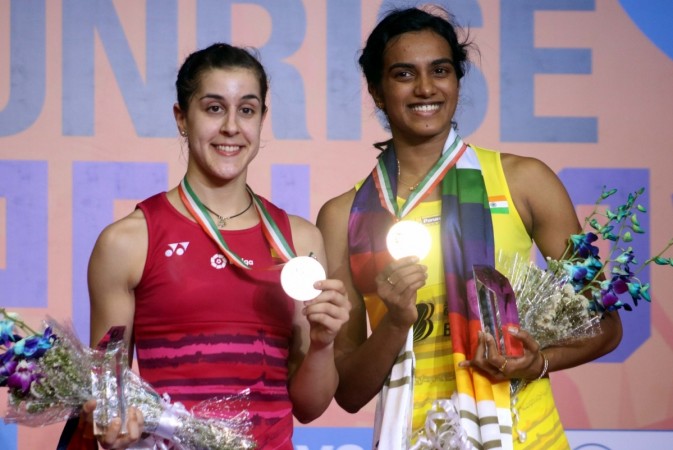 Sindhu and Marin will resume their rivalry in Scotland. pv sindhu, carolina marin